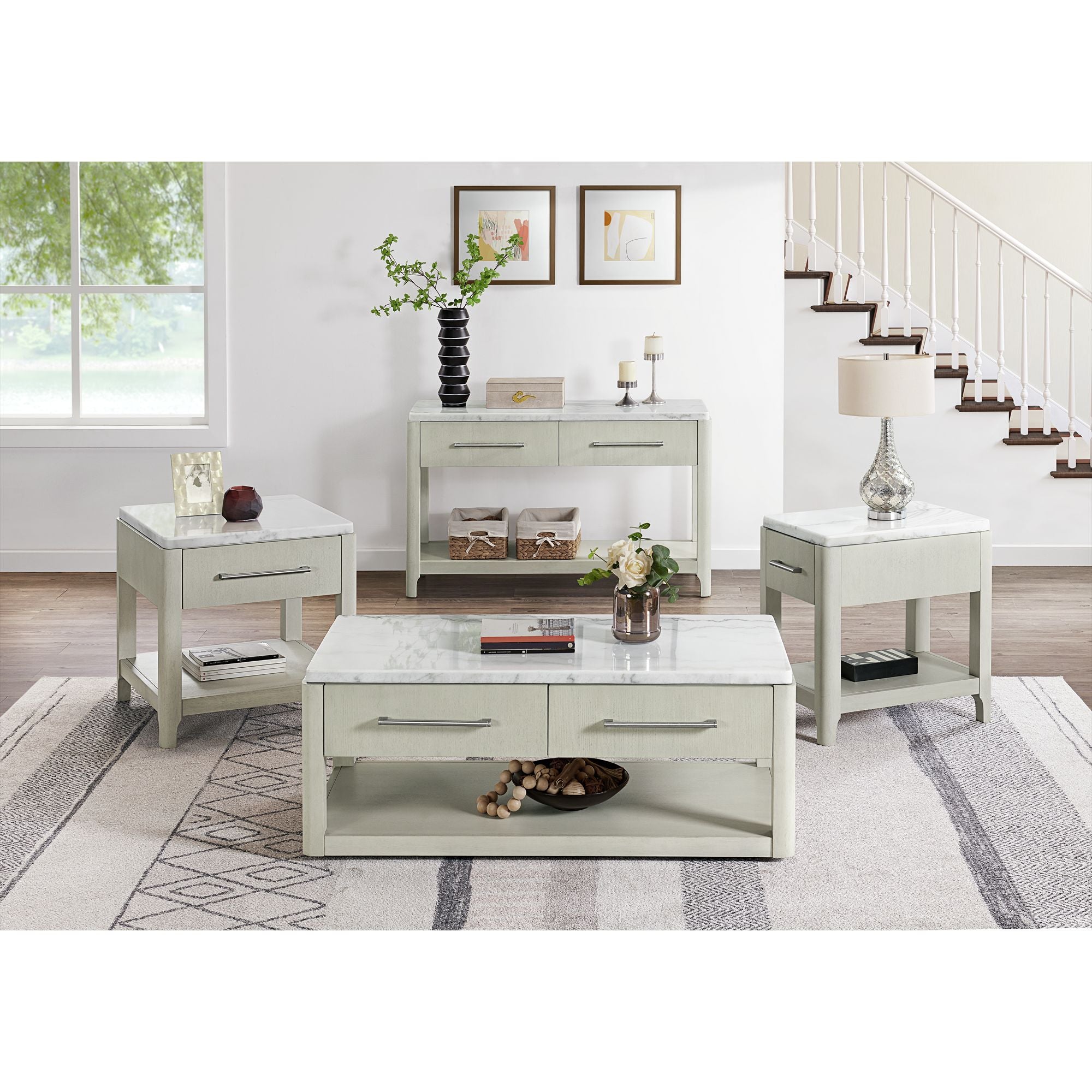 South-Beach-End-Table-with-White-Marble-Top-in-Almond-White
