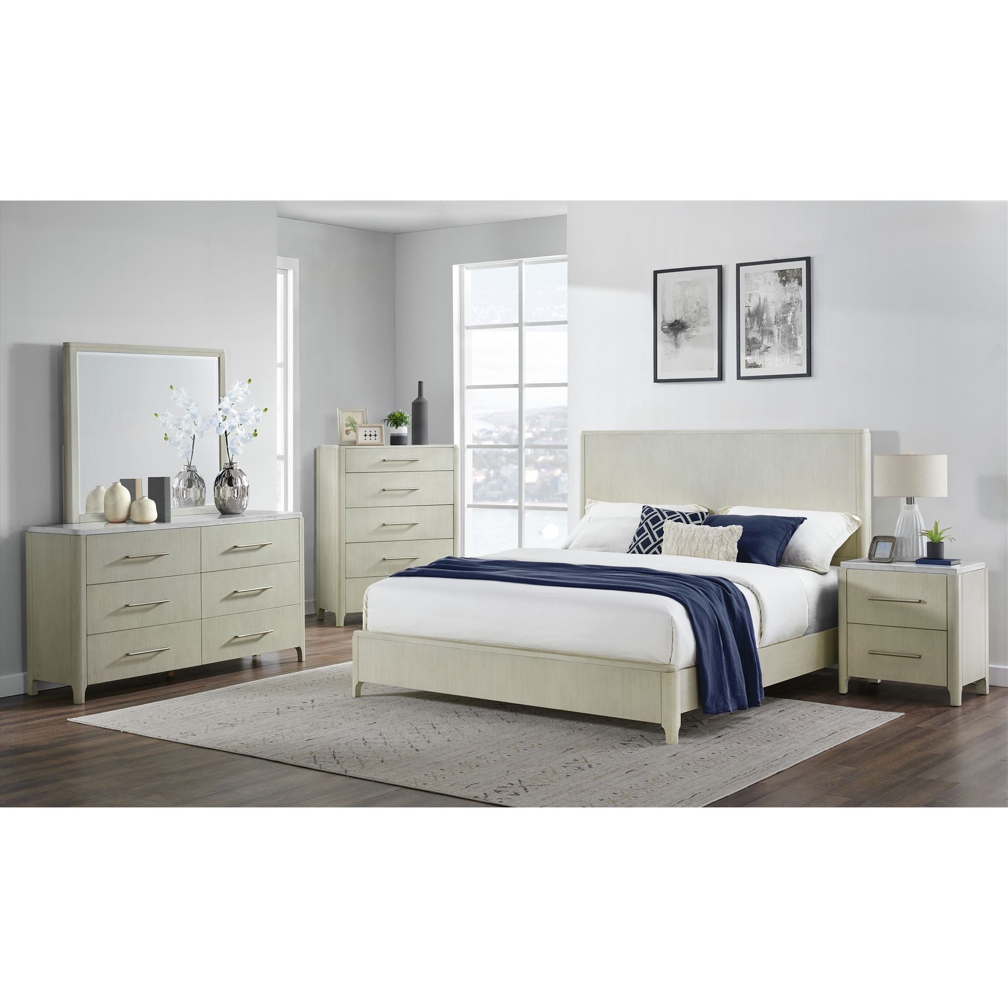 South-Beach-6-Drawer-Dresser-with-White-Marble-Top-in-Almond-White