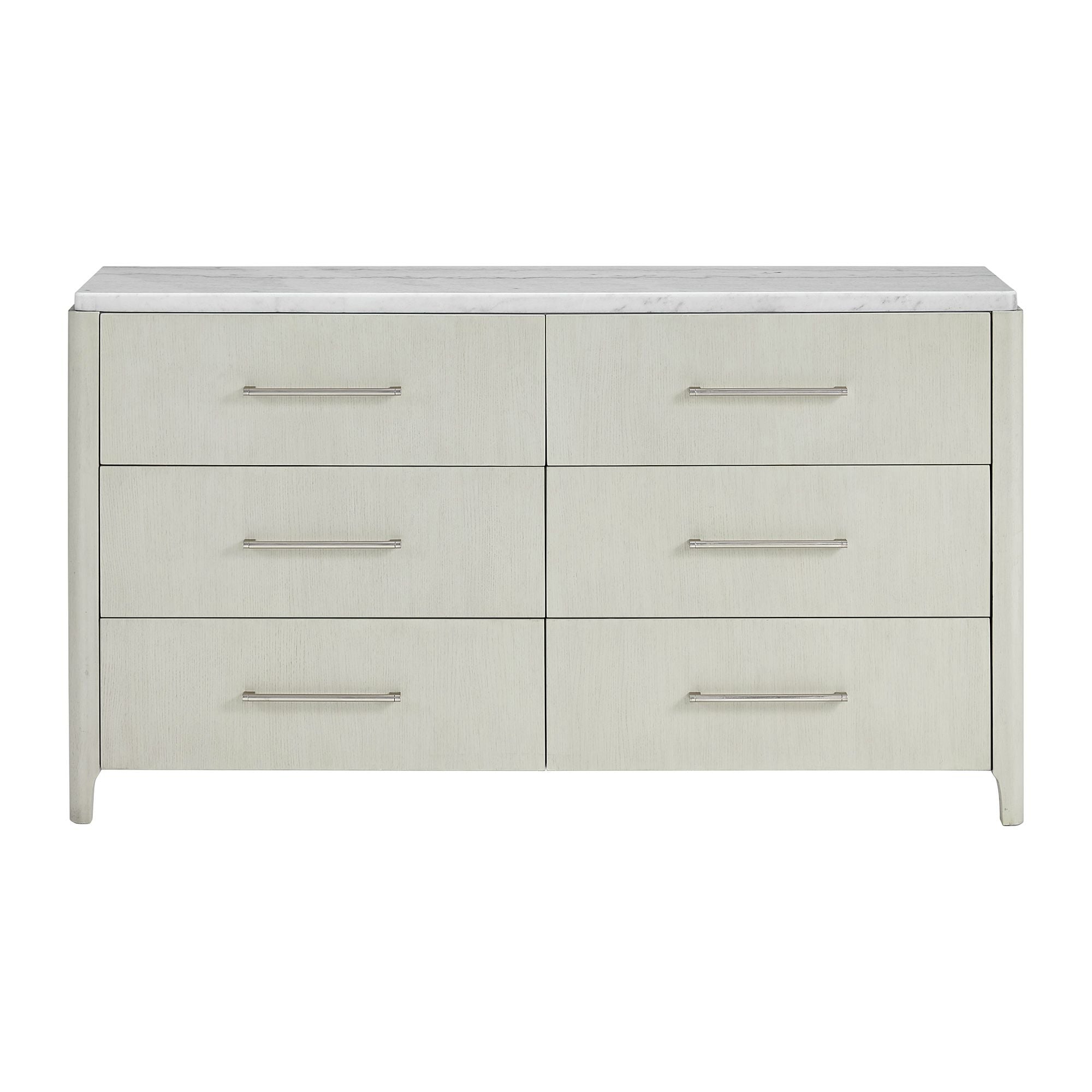 South-Beach-6-Drawer-Dresser-with-White-Marble-Top-in-Almond-White
