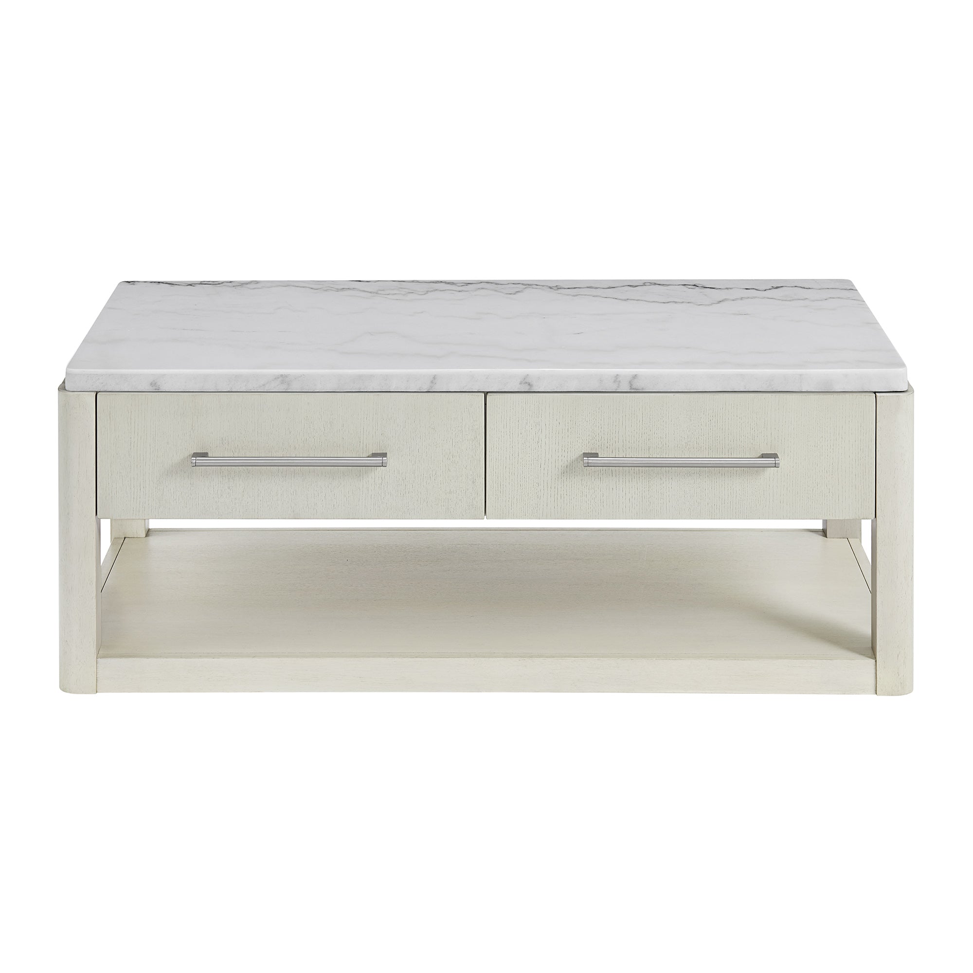 South-Beach-Cocktail-Table-with-White-Marble-Top-in-Almond-White