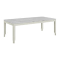 South-Beach-Dining-Table-with-White-Marble-Top-in-Almond-White