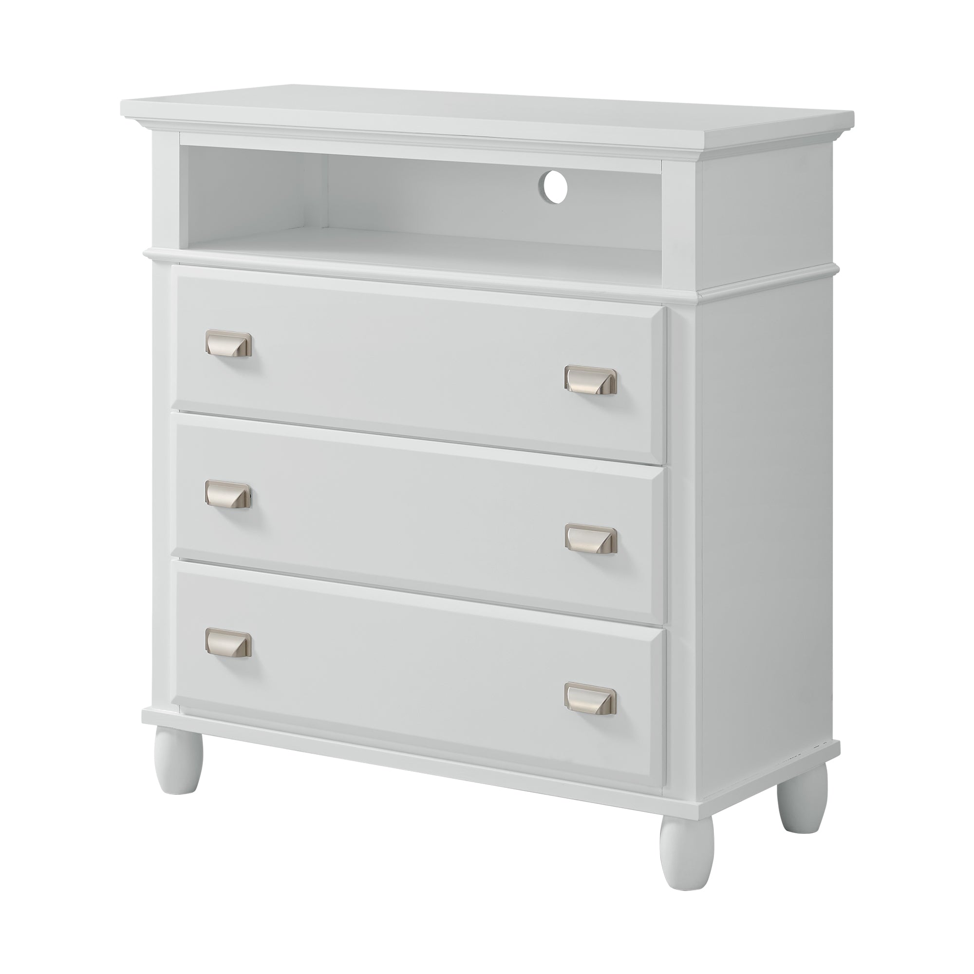 Spencer-Media-Chest-White