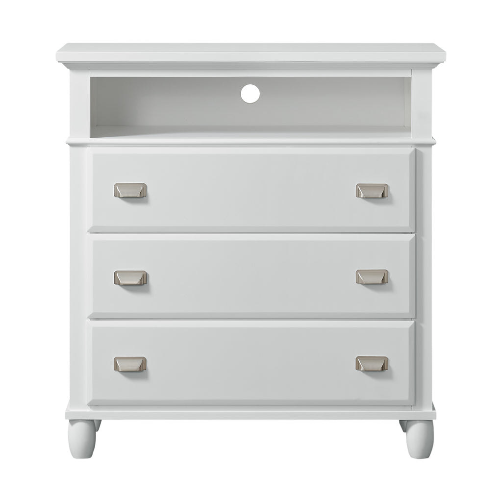 Spencer-Media-Chest-White