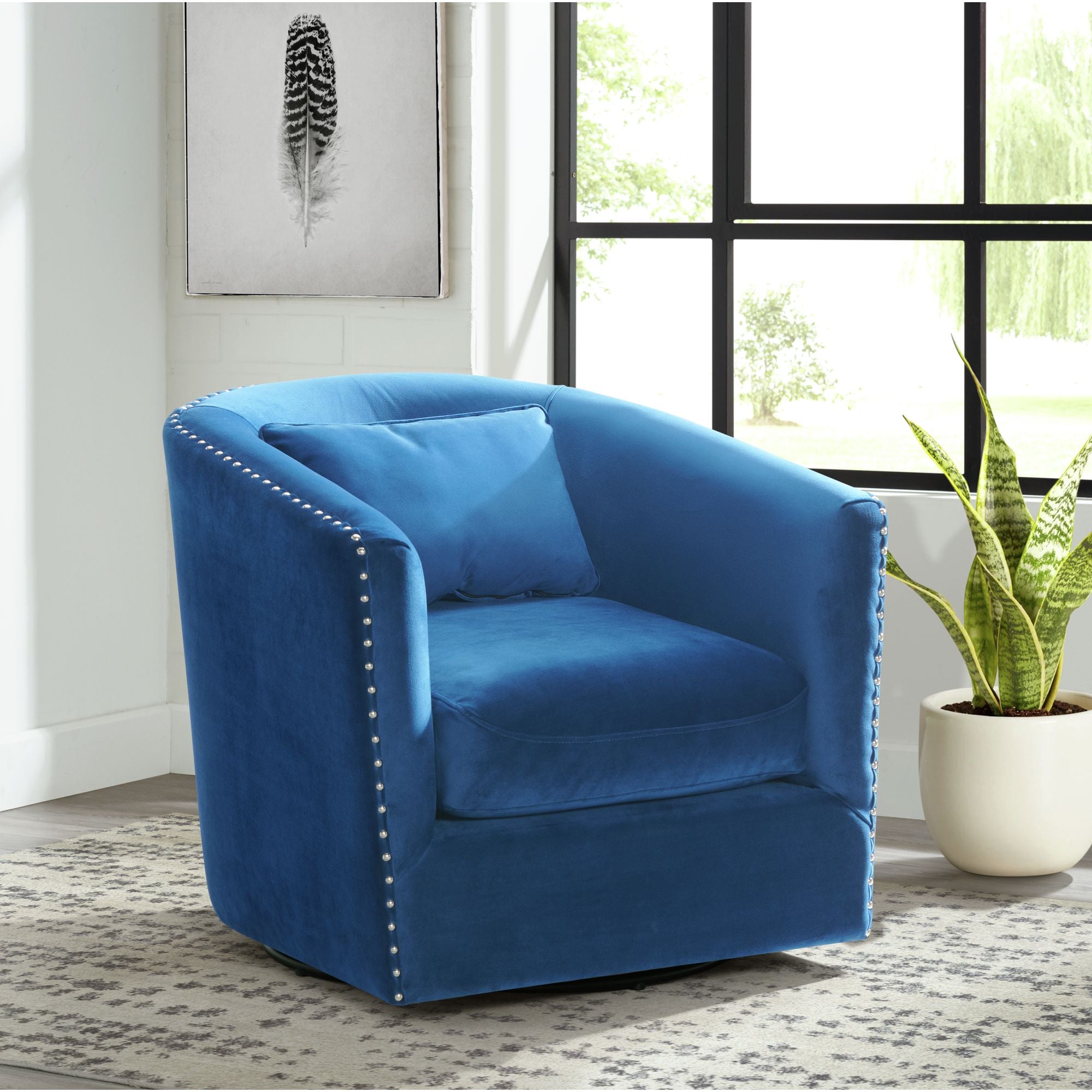 Stanton-Swivel-Chair-in-Royale-Cobalt-W/-Nails---3A
