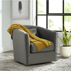 Stanton-Swivel-Chair-In-Mercer-Grey-W/nails-(ISTA-3)