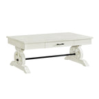 Stone-Occasional-Coffee-Table-With-Pu-Base-in-White