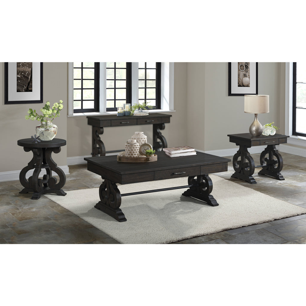 Stone-Occasional-Sofa-Table