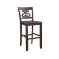 Stone-30""-Bar-Scroll-Back-Stool-w/-Wood-Seat-Charcoal-(2-Per-Carton)