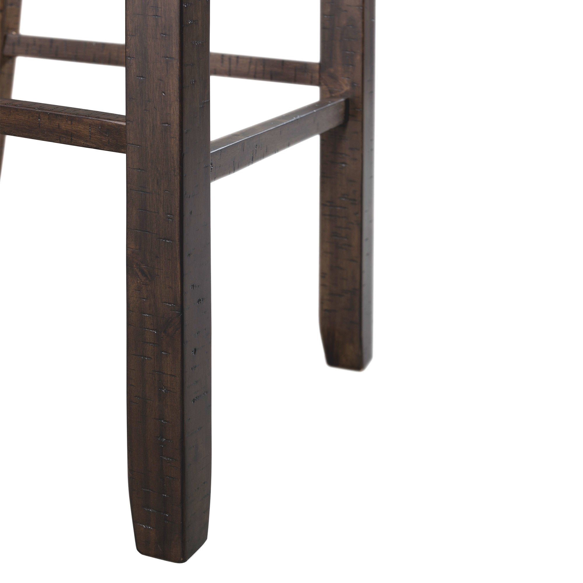 Stone-30""-Bar-Scroll-Back-Stool-w/-Wood-Seat-Charcoal-(2-Per-Carton)