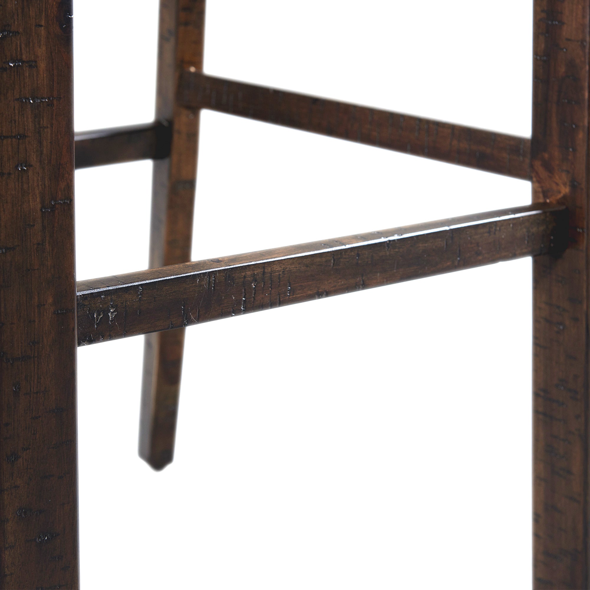 Stone-30""-Bar-Scroll-Back-Stool-w/-Wood-Seat-Charcoal-(2-Per-Carton)