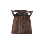 Stone-30""-Bar-Scroll-Back-Stool-w/-Wood-Seat-Charcoal-(2-Per-Carton)