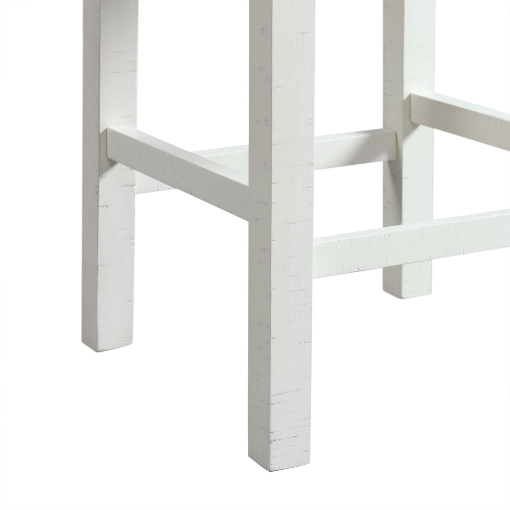 Stone-Occasional-Bar-Table-Single-Pack-in-White-(Table-+-Three-Stools)