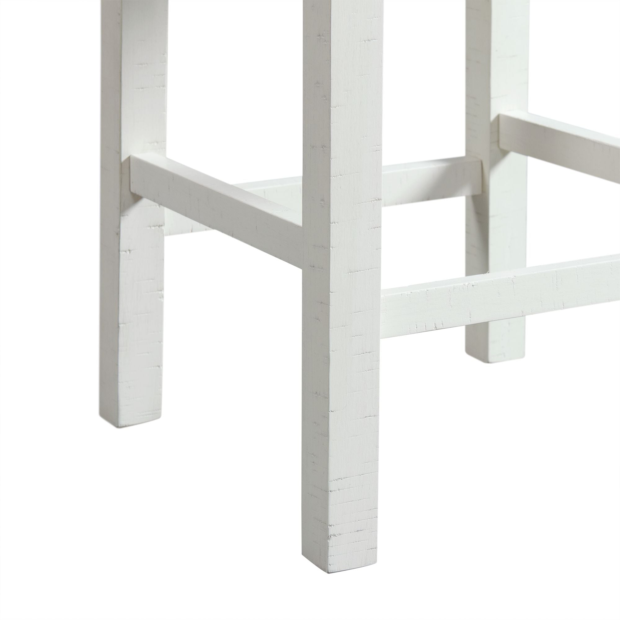 Stone-Occasional-Bar-Table-Single-Pack-in-White-(Table-+-Three-Stools)