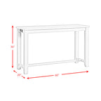 Stone-Occasional-Bar-Table-Single-Pack-in-White-(Table-+-Three-Stools)