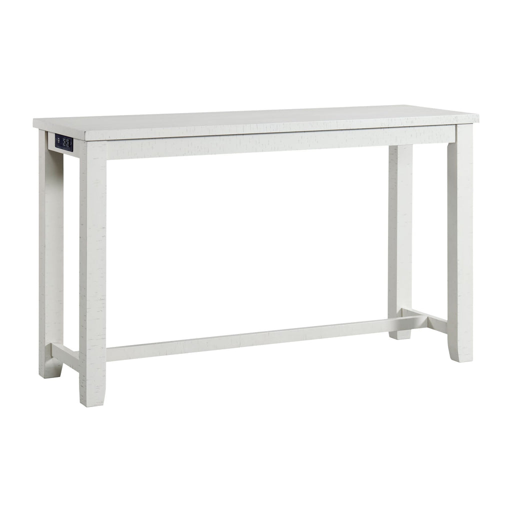 Stone-Occasional-Bar-Table-Single-Pack-in-White-(Table-+-Three-Stools)