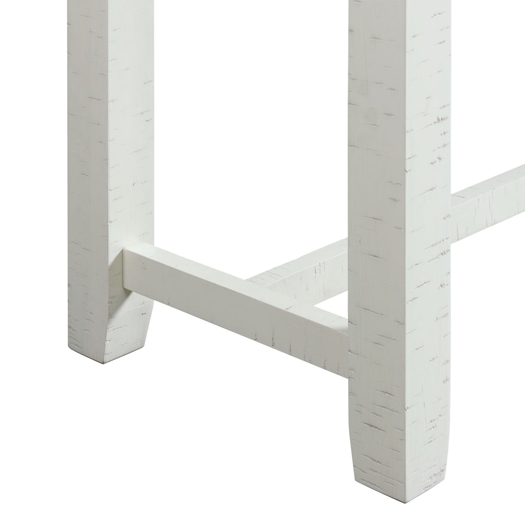 Stone-Occasional-Bar-Table-Single-Pack-in-White-(Table-+-Three-Stools)