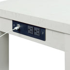 Stone-Occasional-Bar-Table-Single-Pack-in-White-(Table-+-Three-Stools)