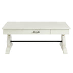 Stone-Occasional-Coffee-Table-With-Pu-Base-in-White