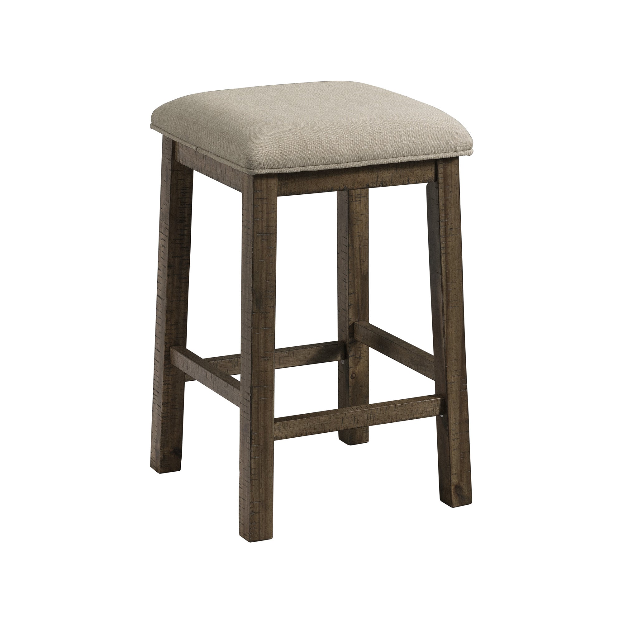 Stone-Occasional-Bar-Table-Single-Pack-Gray-Finish-(Table-+-Three-Stools)