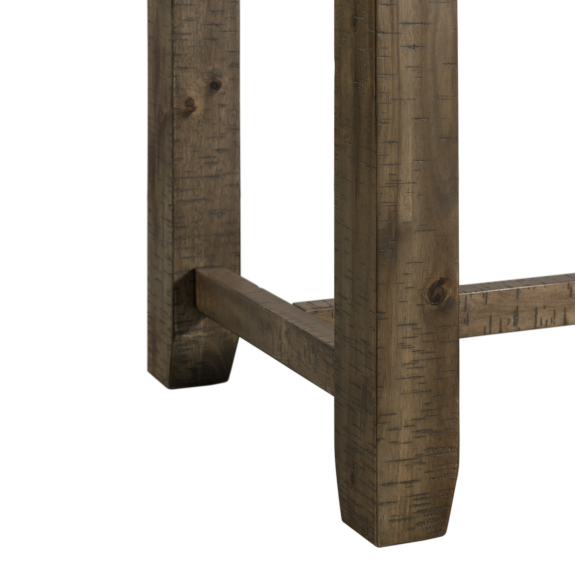 Stone-Occasional-Bar-Table-Single-Pack-Gray-Finish-(Table-+-Three-Stools)