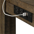 Stone-Occasional-Bar-Table-Single-Pack-Gray-Finish-(Table-+-Three-Stools)