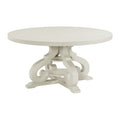 Stone-Round-Dining-Table-W/PU-Base-in-White