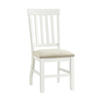 Stone-6PC-Dining-Set-in-White-Table,-Four-Side-Chairs-&-Two-Parson-Chairs