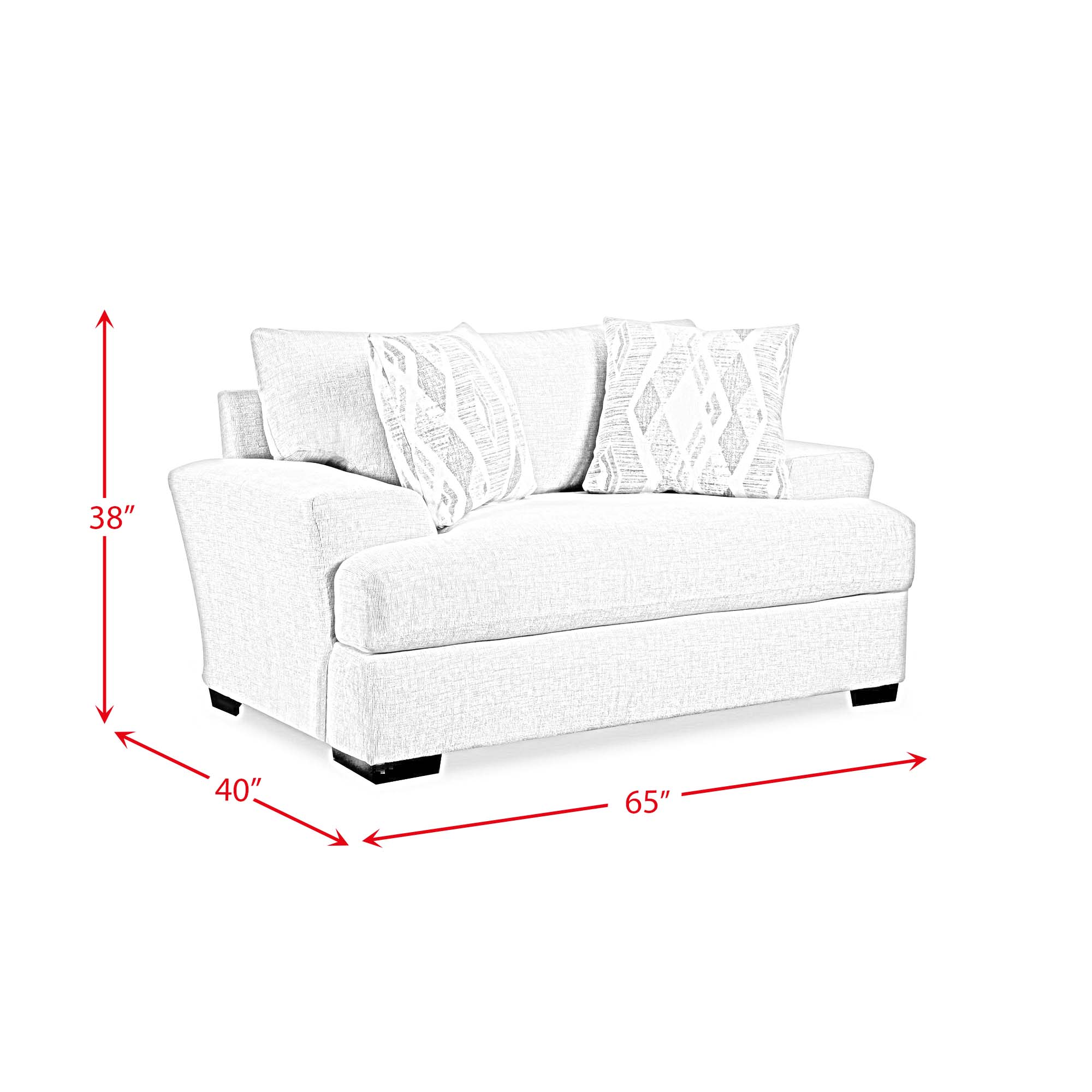 9010-2PC-Living-Room-Set-in-Fentasy-Silver-Chair-&-Sofa