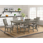 Sunnyvale-7PC-Dining-Set-in-Grey-Table-&-Six-Chairs