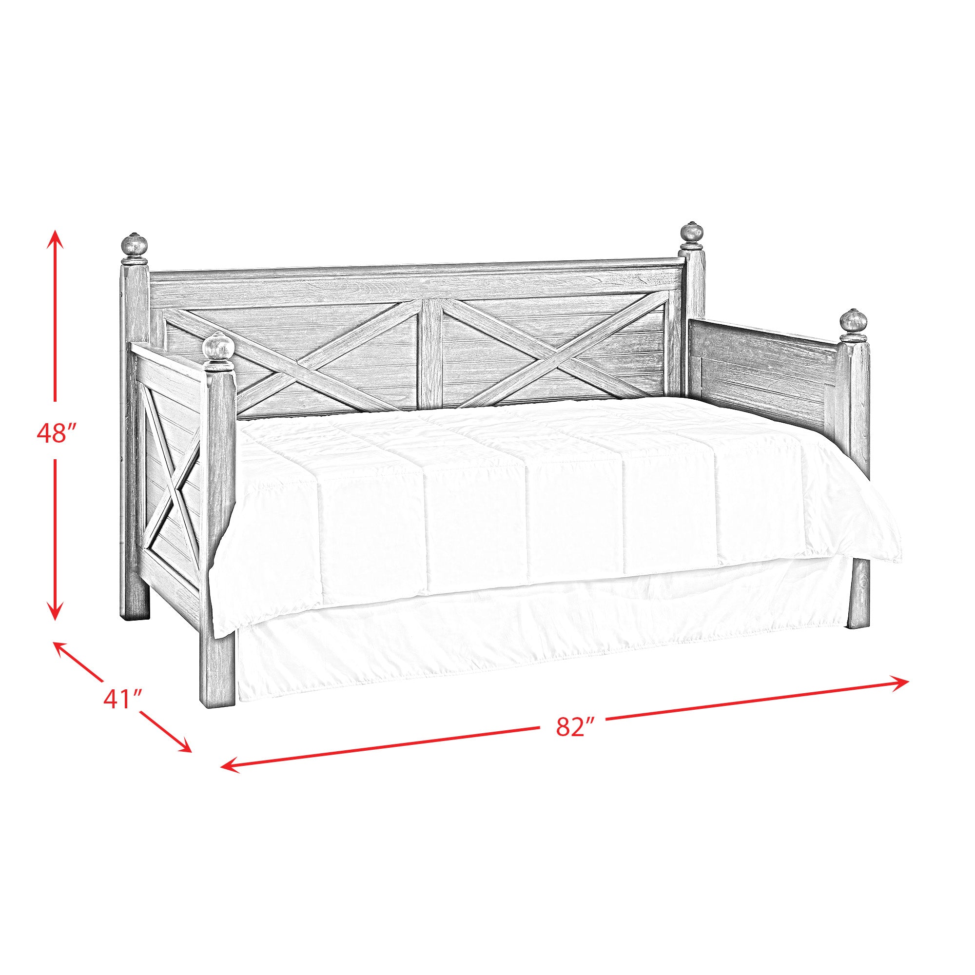 Woodhaven-Twin-Daybed-in-Distressed-Blue