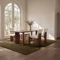 Mia Dining Chair Beige-Set of Two