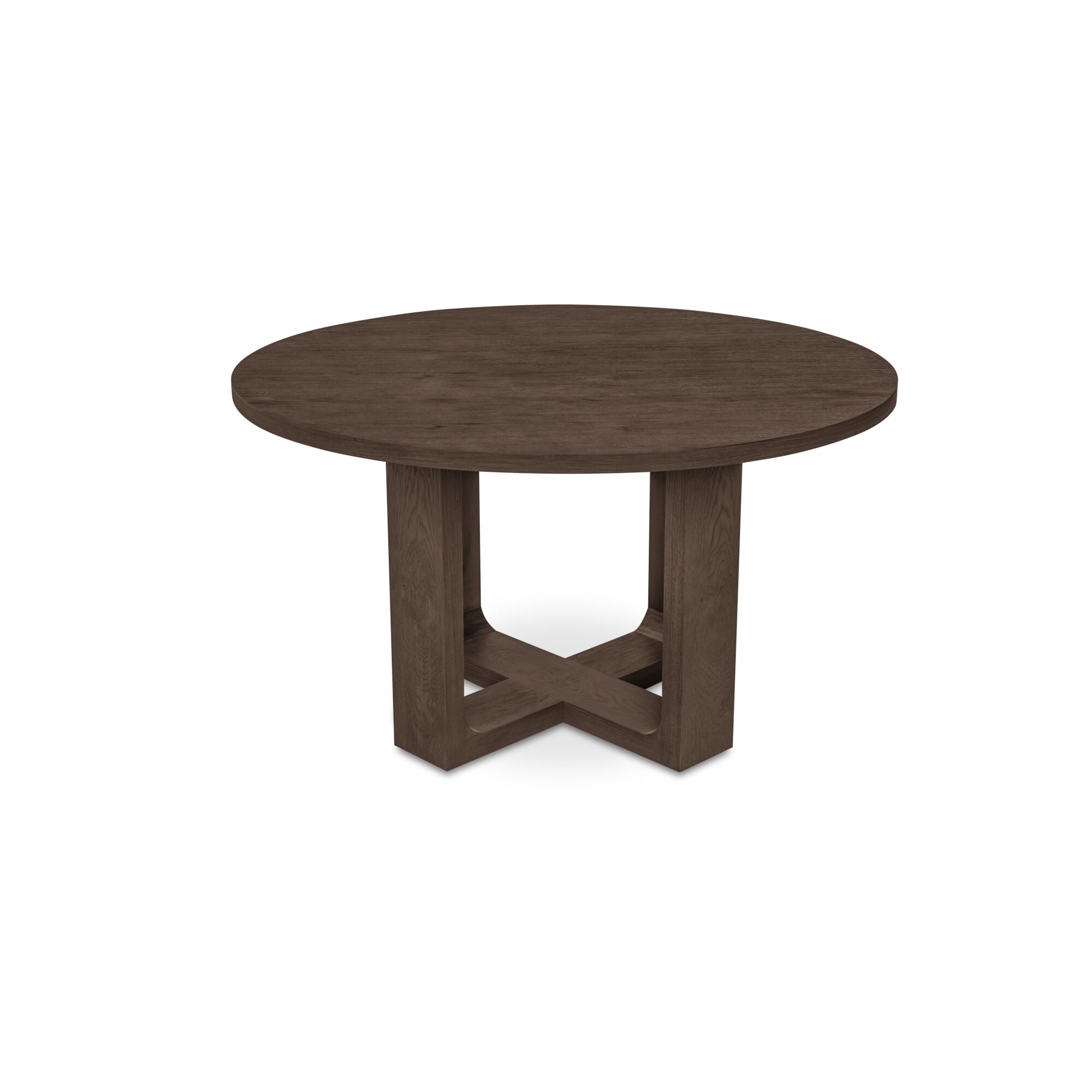 Hayes Dining Table Rustic Brown