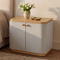 Simone Nightstand Cream