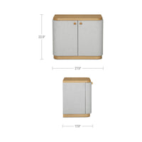 Simone Nightstand Cream