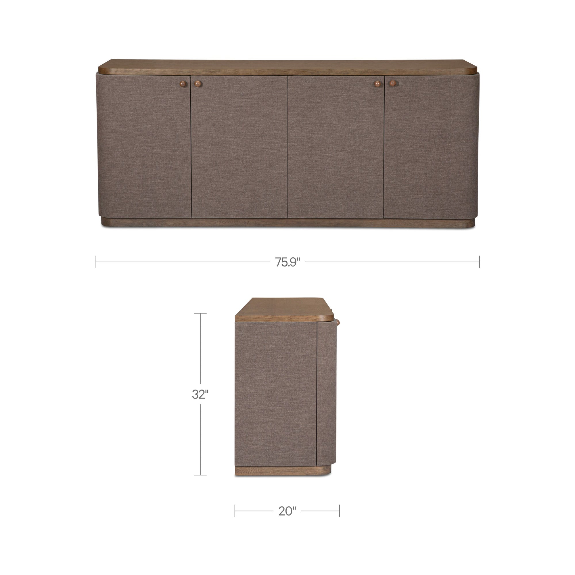 Simone Sideboard Brown