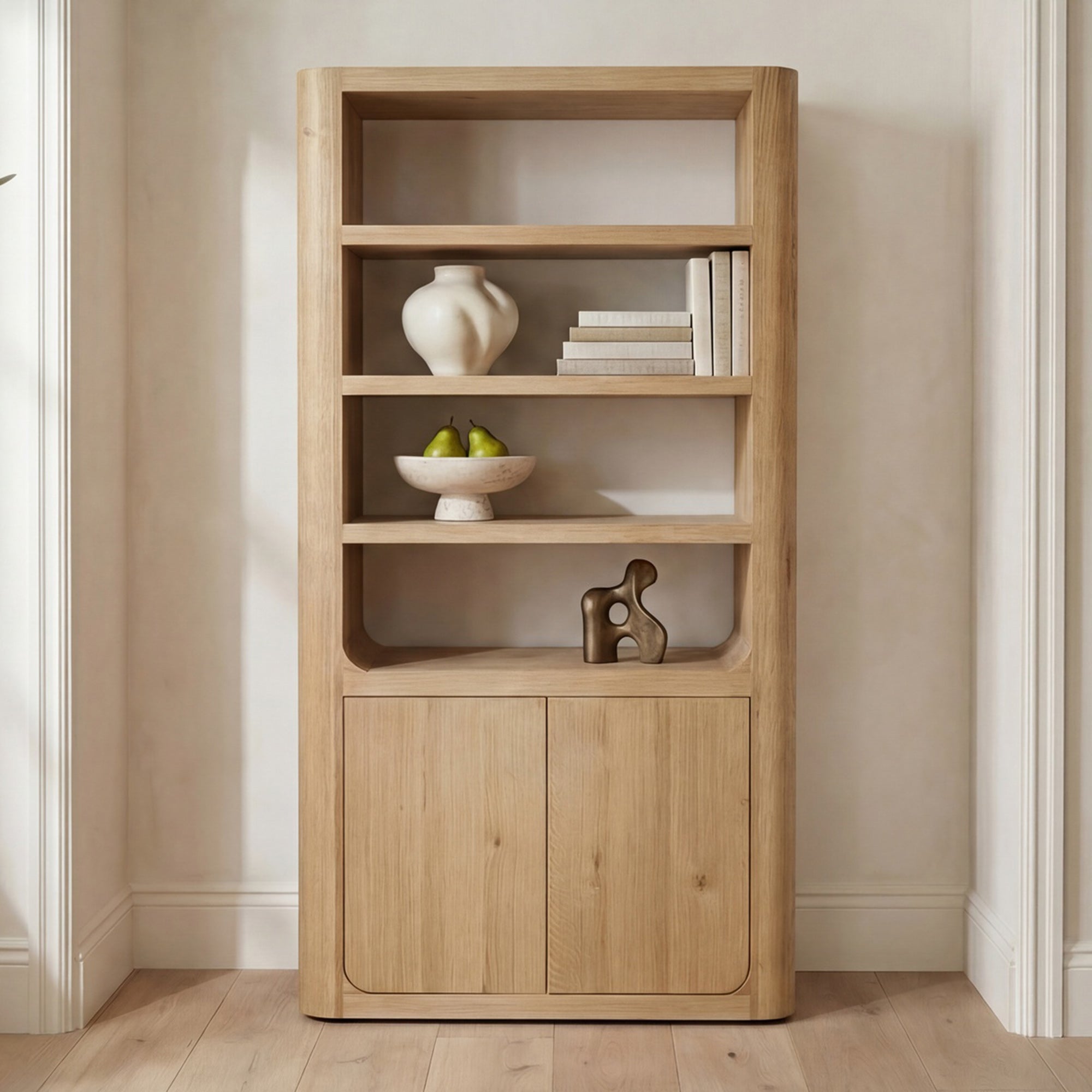 Blake Tall Cabinet Rustic Oak