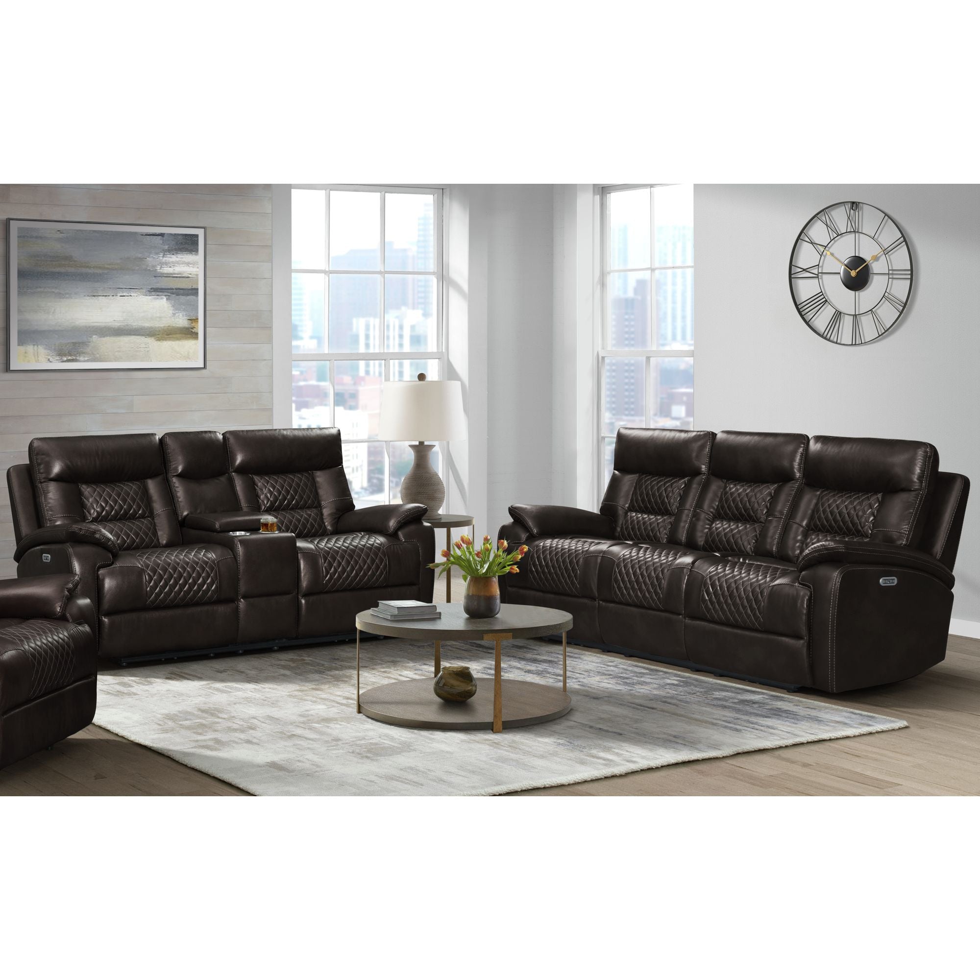 Trinidad-2PC-Living-Room-Set-in-Pebble-Brown-Sofa-&-Loveseat