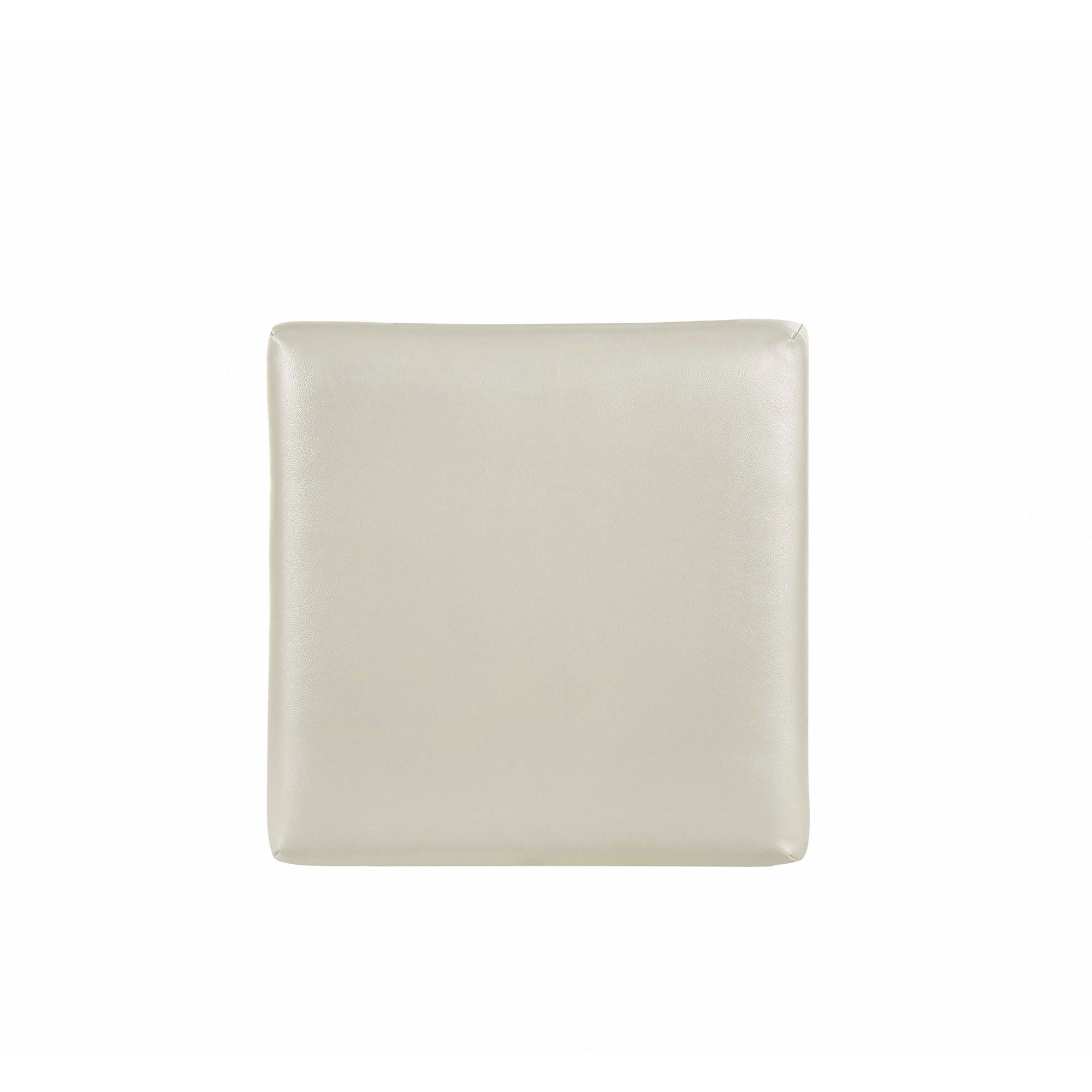 Twenty-Nine-Dressing-Stool-W/Acrylic-Leg-White