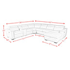 Typhoon-Sectional-Armless-Loveseat-with-Pull-Bed-in-Darlington-Harbor