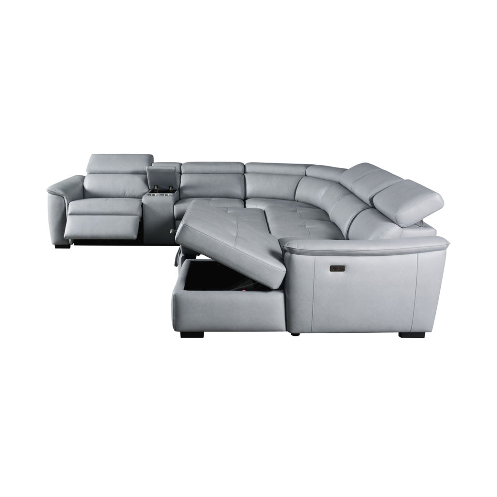 Typhoon-Sectional-RHF-Power-Motion-Chaise-with-Storage-in-Darlington-Harbor