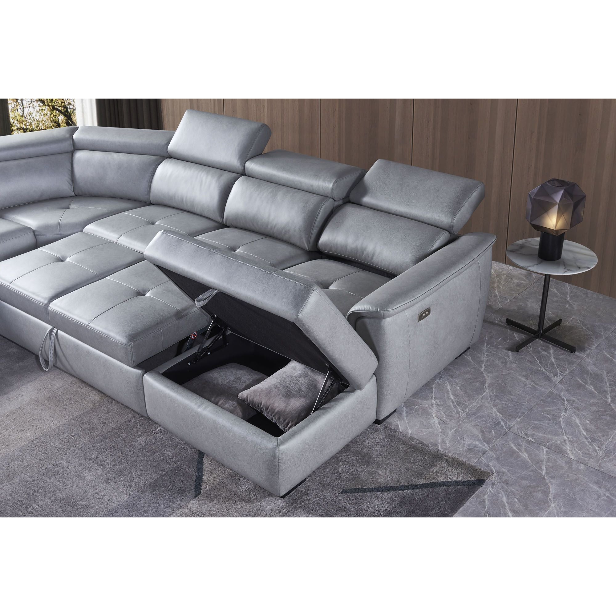 Typhoon-Sectional-Armless-Loveseat-with-Pull-Bed-in-Darlington-Harbor
