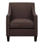 Erica-497-Chair-W/Chrome-Nails-Heirloom-Chocolate-(ISTA-3)