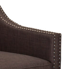 Erica-497-Chair-W/Chrome-Nails-Heirloom-Chocolate-(ISTA-3)