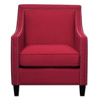 Erica-497-Chair-W/Chrome-Nails-Heirloom-Berry-(ISTA-3)