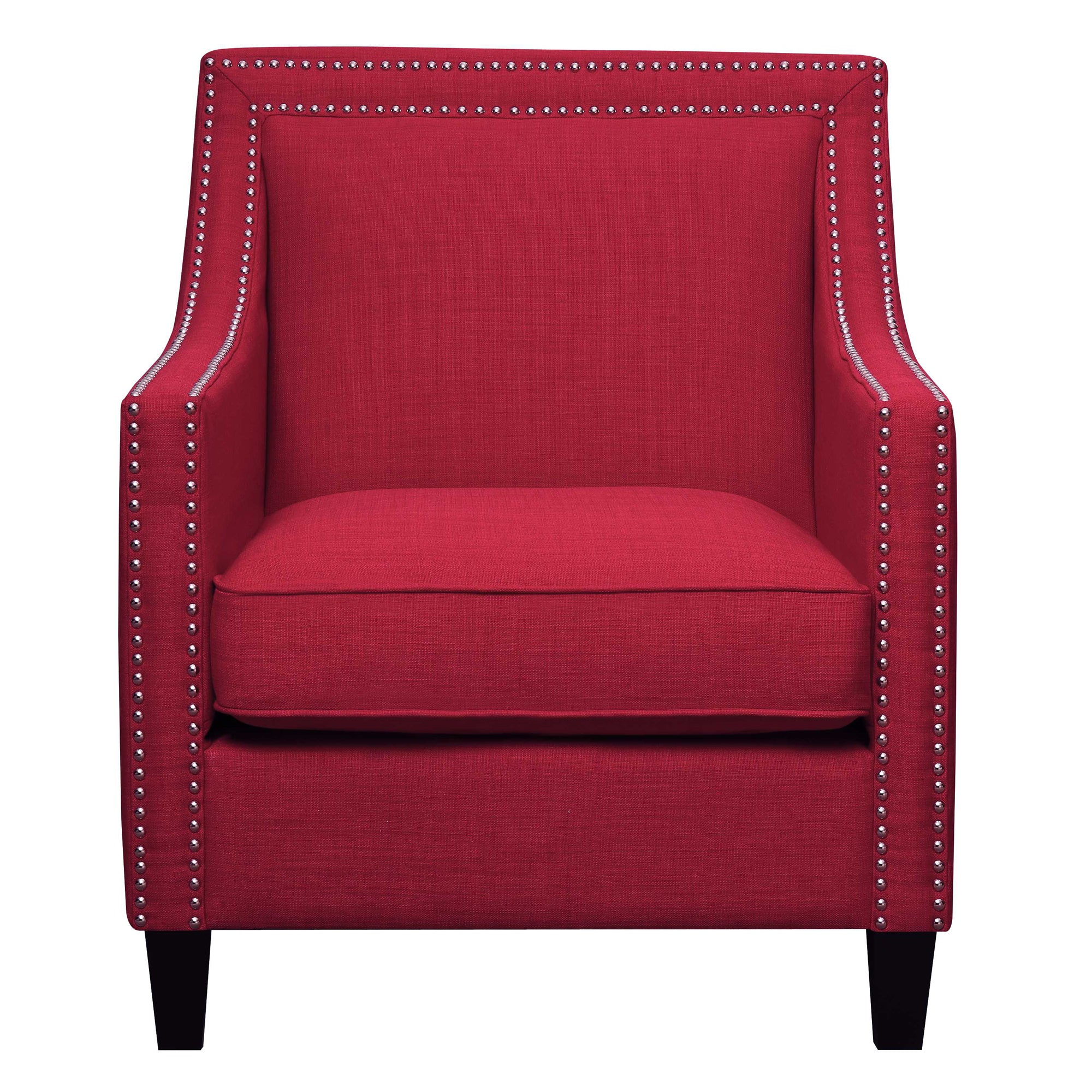 Erica-497-Chair-W/Chrome-Nails-Heirloom-Berry-(ISTA-3)