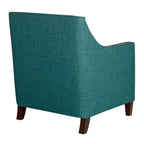 Erica-497-Chair-W/Chrome-Nails-Heirloom-Aqua/Teal-(ISTA-3)