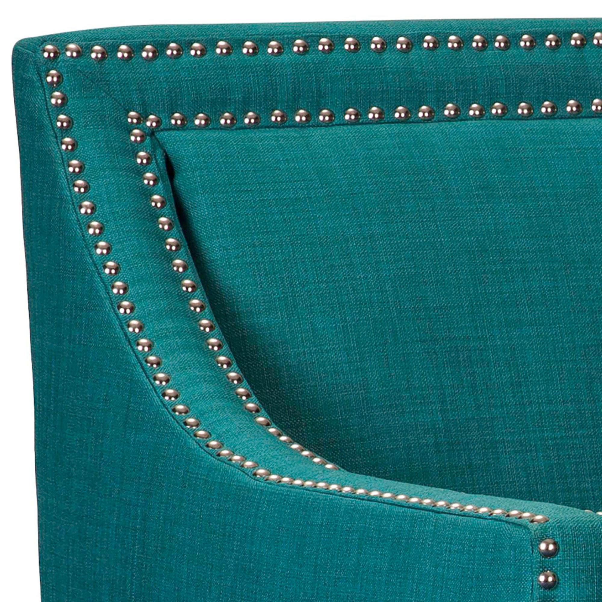 Erica-497-Chair-W/Chrome-Nails-Heirloom-Aqua/Teal-(ISTA-3)