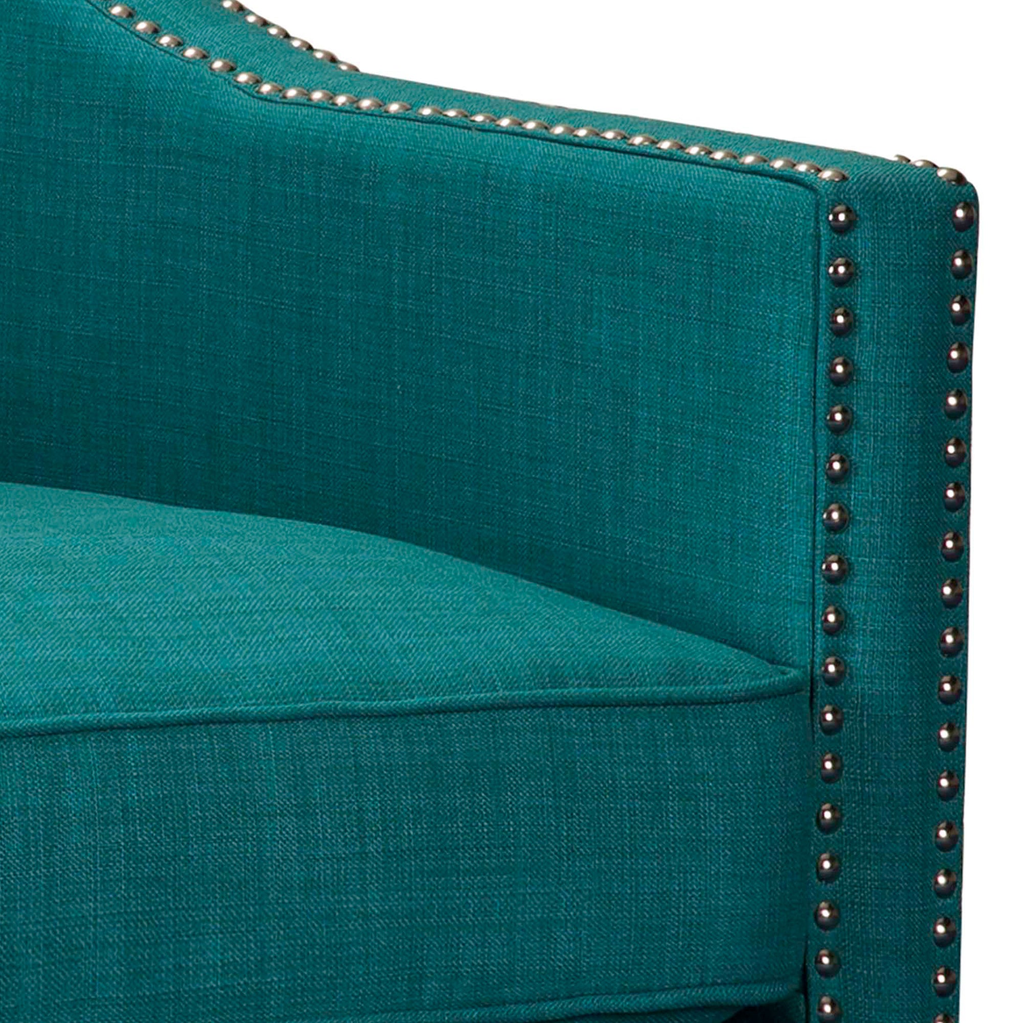 Erica-497-Chair-W/Chrome-Nails-Heirloom-Aqua/Teal-(ISTA-3)