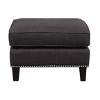 Erica-497-Ottoman-W/Chrome-Nail-Heirloom-Charcoal-(ISTA-3)