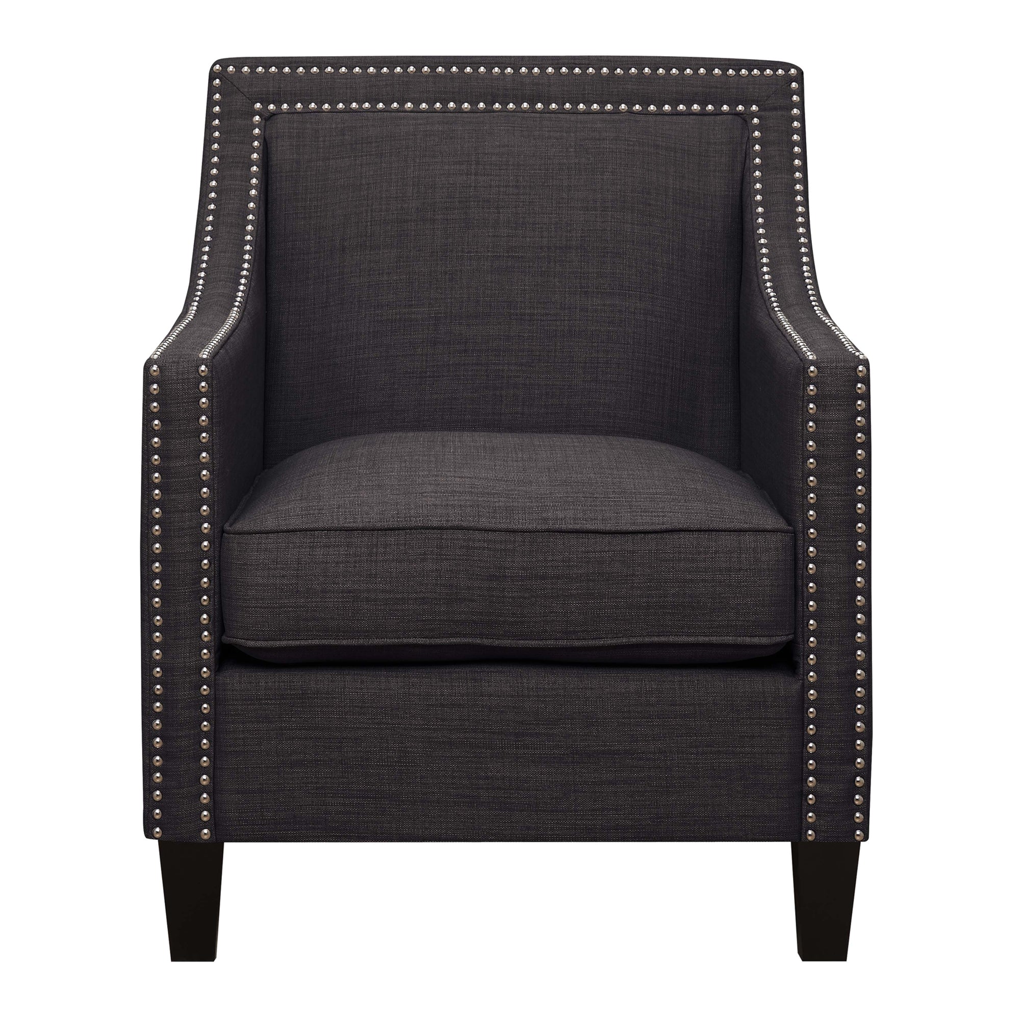 Erica-497-Chair-W/Chrome-Nails-Heirloom-Charcoal-(ISTA-3)